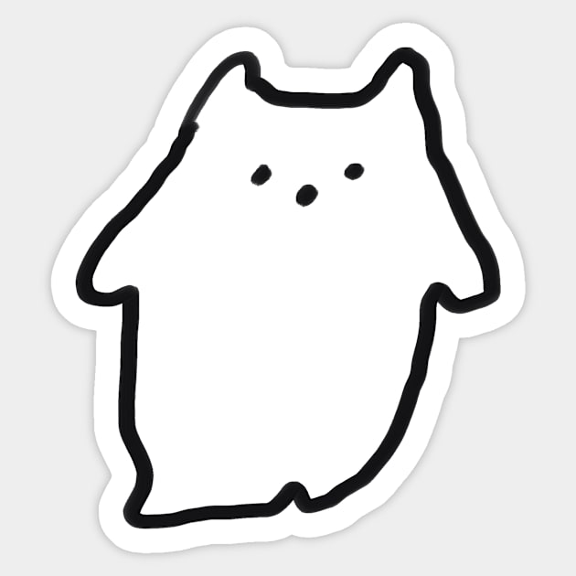 Ghost Sticker by Soosoojin